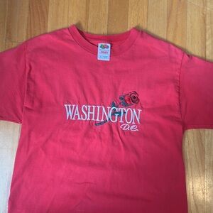 Y2K Embroidered Washington DC Tee